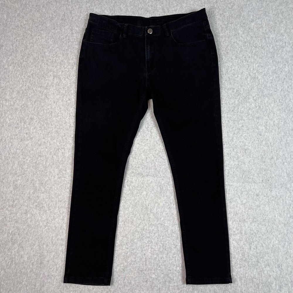 Under 510 Jeans Mens 32x28 (32x26) Black Tapered Fit Stretch
